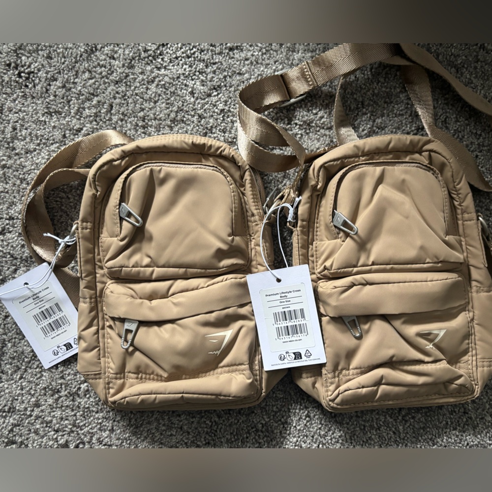 Gymshark premium lifestyle cross body bag